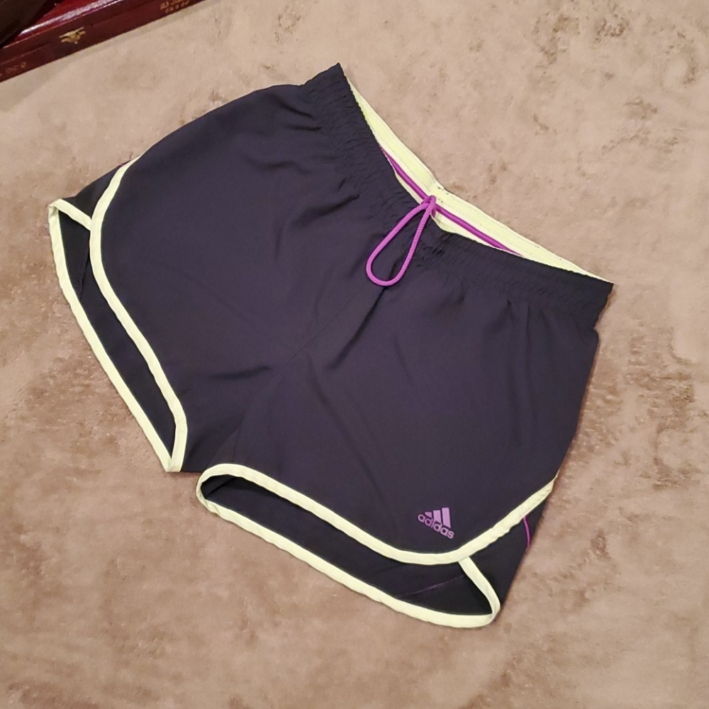 ADIDAS women's climalite running/workout shorts